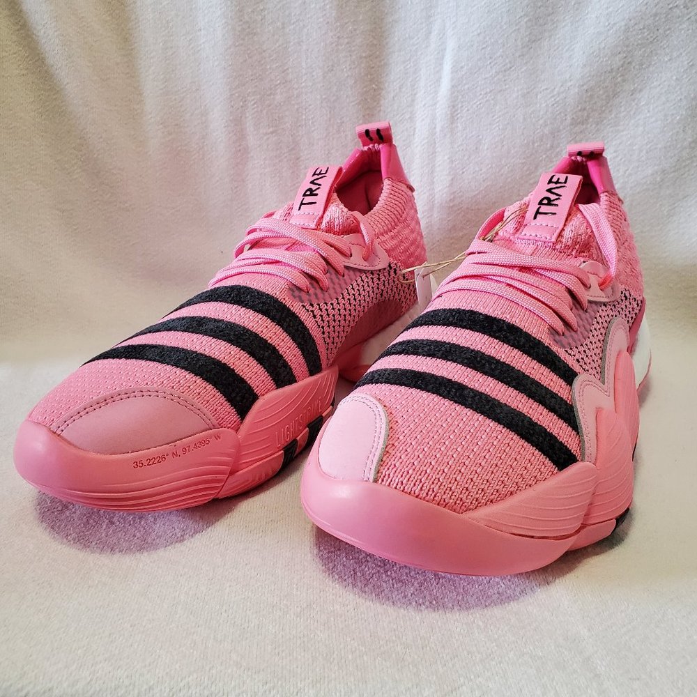 NWT Adidas Trae Young 2.0 "Bliss Pink" Size 10.5 Men